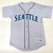  Мали na-z majestic Сиэтл Logo копия форма M 90s Baseball рубашка MLB Majestic Seattle Mariners