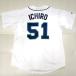 ichi low Сиэтл * Мали na-z majestic копия форма с биркой L ICHIRO #51 Seattle Mariners MLB Majestic