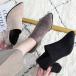 [40%OFF.!1554 jpy!] short boots lady's futoshi heel suede boots bootie ..... tea n key heel ( free shipping ) ^bo-614^