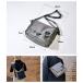 CAMP SHOULDER BAG BK/GR   (�L�����v�V�����_�[�o�b�O �u���b�N/�O���[) RATELWORKS �L�����v �o�R�`�F�X�g�o�b�O �֘A�摜4