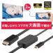 USB Type-C to HDMI изменение кабель (PD соответствует *2m)RS-UCHD4K60-2M iPhone17 соответствует кабель Type-C 4K60Hz HDR USB-C