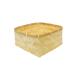  бамбук корзина квадратное S bamboo мелкие вещи место хранения натуральный мир легкий 