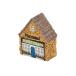  resin миниатюра house орнамент . грамм структура . треугольник крыша дом 