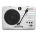 Vestax portable turntable handytrax USB WHITE white USB output function / recording soft attaching speaker built-in 