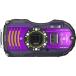 PENTAX waterproof digital camera PENTAX WG-3GPS purple 1cm macro macro stand attached electron compass sub LCD Qi.