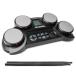 Alesis electronic drum practice pad speaker built-in drum stick attaching game function headphone terminal portable electronic drum intellectual training child Japanese 