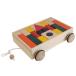  made in Japan wooden toy . car building blocks 