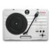 Vestax portable turntable handytrax USB WHITE white USB output function / recording soft attaching speaker built-in 