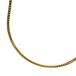18k Gold pre -tedo1.5mm box цепь колье Gold 