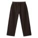 Los Angeles Apparel Heavy Jersey Wide Garment Dyed Casual Pants - Choco мужской женский брюки Los Angeles одежда 