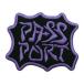 Pass~Port Glyph Patch мужской женский паспорт скейтборд 