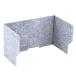 Ray Leaf разделитель ширина 100cm звукоизоляция звукопоглощающий personal Booth фетр панель высокая плотность звукопоглощающий фетр простота установки Web собрание дистанционный Work для спрей предотвращение 