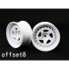[ кошка pohs соответствует ] world Pro /WW-0608WH/SSR Formula AERO SPOKE колесо офсет 8( глубокий обод ) белый 2 штук 