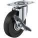 ���[�G�C �v���[�g�� ���� �L���X�^�[ ���d�S�� �ԗ֌a100mm �X�g�b�p�[�t�� E�^�C�v E-S�^ ��t���@82�~40 E100RHES ���� ���z���� �L���X�^�[ ����s��