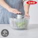 OXO �I�N�\�[ �N���A�T���_�X�s�i�[ �� 21cm ��ؐ��؂�� �������� ���؂�� ��� �T���_ �{�E�� �U�� ���� �R���p�N�g �蓮 ��]�� NY�� 11230500
