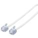 Elecom тонкий modular кабель 20m белый MJ-20WH