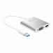 j5 create USB3.0 to Dual VGA HDMI дисплей адаптор JUA360 оплата при получении не возможно 