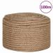 vidaXL трос 100% jute 10mm диаметр 100m общая длина аппаратное обеспечение аппаратное обеспечение сопутствующие предметы цепь * тросик * трос трос * аппаратное обеспечение кабель 