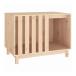 vidaXL собака house 90x60x67 cm натуральное дерево сосна материал животное товары для домашних животных товары для домашних животных собака сопутствующие товары собака house оплата при получении не возможно 
