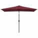 vidaXL наружный для зонт металл paul (pole) имеется 300x200 cm bordeaux red Home сад газонная трава сад уличный living наружный для зонт * затеняющий экран, шторки от солнца 