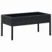 vidaXL сад te- blue black 75 x 40 x 37 cm поли ротанг производства мебель уличный мебель уличный стол 