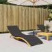 vidaXL солнечный lounge .- подушка черный 200x70x3cm оскфорд ткань Home сад украшение стул * диван подушка оплата при получении не возможно 