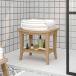 vidaXL автобус салон боковой стол 50x35x45 cm щеки натуральное дерево Home сад автобус салон сопутствующие товары оплата при получении не возможно 