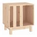 vidaXL собака house 50x40x52 cm натуральное дерево сосна материал животное товары для домашних животных товары для домашних животных собака сопутствующие товары собака house оплата при получении не возможно 