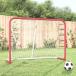 vidaXL хоккей гол, сеть имеется красный белый 153x60x118cm steel полиэстер спорт товары a потертость шик хоккей * лакросс Field Hockey Goals оплата при получении не возможно 