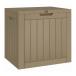 vidaXL сад место хранения box серый 55.5x43x53 cm поли Pro pi Len мебель уличный мебель наружный место хранения box оплата при получении не возможно 