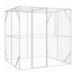 vidaXL bird клетка хранение имеется антрацит 209 x 202 x 214 cm цинк металлизированный сталь животное товары для домашних животных товары для домашних животных птица сопутствующие товары брать . корзина * подставка оплата при получении не возможно 