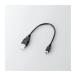 リコメン堂生活館のエレコム PS3 ゲーム機用USB2.0ケーブル（A - miniBタイプ）[ブラック］