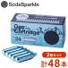 SodaSparkle soda Spark ru специальный газ картридж 24 шт. входит .2 коробка комплект итого 48шт.@ для замены стандартный товар оригинальный товар 1 раз используя порез . для замены stock перевозка 