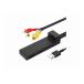 �J�V���� HDMI��RCA�ϊ��P�[�u�� USB1�|�[�g KD232 ����s�� ���[����