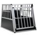 vidaXL ���p�P�[�W �ЊJ���h�A�t�� 65x91x69.5cm���� �y�b�g�p�i �y�b�g�p�i ���p�i �h�b�O�n�E�X ����s��