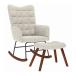 vidaXL кресло-качалка табурет имеется крем bell спальное место мебель стул кресло-качалка оплата при получении не возможно 