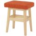[.. доставка ] Hagi . из дерева табурет сиденье высота 450mm orange VH-7943OR 1 ножек ( прямая поставка товар )