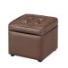  Family * жизнь место хранения имеется box .... диван табурет Brown ширина 400× глубина 400× высота 370mm 1 ножек ( прямая поставка товар )
