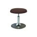  кукуруза широкий табурет Brown / хромированный 1 ножек Rene se после ( прямая поставка товар )