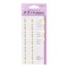 �f�U�C���t�B�� �C���f�b�N�X���x�� �`���b�g ���� 24���� �� 82320006 1�Z�b�g(1�p�b�N�~5)�i�����i�j
