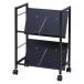 YAMAZEN файл Wagon место хранения подставка 2 уровень steel полки A4 соответствует с роликами .MFRW-S2(MBK) 1 шт. ( прямая поставка товар )