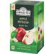 ( черный чай чайный пакетик ) AHMAD TEA (a- грязь чай ) Apple 1 коробка 20 пакет [ фрукты чай шт упаковка ]