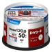 Verbatim балка Bay tamDVD-R CPRM соответствует видеозапись для 120 минут 1-16 скоростей серебряный этикетка VHR12J50VS1 ось 50 листов 