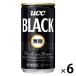 [ жестяная банка кофе ]UCC BLACK( черный ) нет сахар 185g 1 комплект (6 жестяная банка )