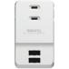  Tama электронный промышленность AC ответвление 2P тип /AC3 выход USB×2 порт белый TSK05UW 1 шт 