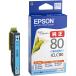  Epson (EPSON) ICLC80( кукуруза ) оригинальный чернильный картридж свет Cyan 1 шт 