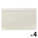  Muji Ryohin одна сторона прозрачный чехол 120×190mm белый серый 1 комплект (4 шт ) хорошая вещь план 