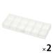  Muji Ryohin поли Pro pi Len кейс для лекарств *L 170×66×20mm 2 шт хорошая вещь план 