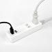 �g�b�v�����h �����R�[�h �d���^�b�v 1m 2�� USB�[A�[�d�|�[�g(2��)�t �R�ۉ��H STPA10-WT 1��