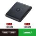 HDMI переключатель дистрибьютор 2 ввод 1 мощность /1 ввод 2 мощность интерактивный переключатель селектор чёрный DH-SW4KBD21BK/E Elecom 1 шт 